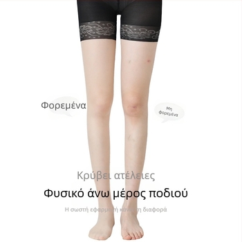 Γυναικείο καλοκαιρινό καλσόν σε nude απόχρωση, αντι-διάφανη, αντι-σκίσιμο, λεία πόδια, με πλεκτό σχέδιο ανανά