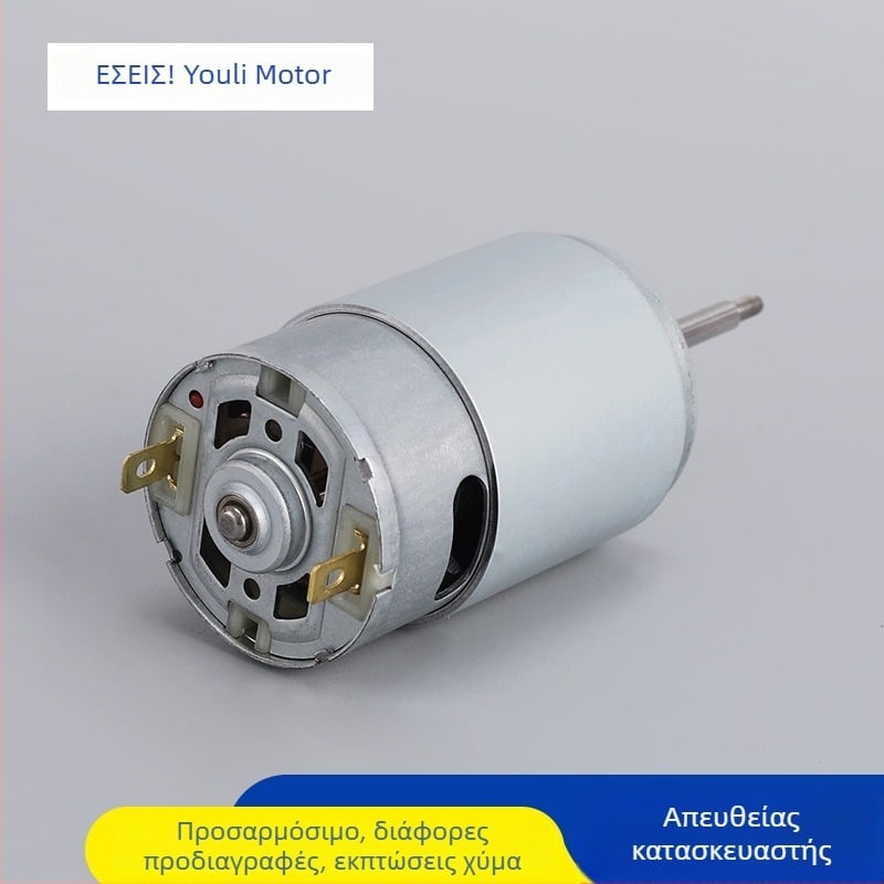 RS555 DC κινητήρας με πινέλα, μικροκινητήρας για έξυπνες κουρτίνες, καθαρισμός μπάνιου και πισίνας