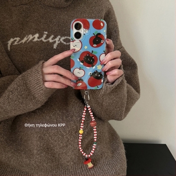 KPP γλυκιά θήκη Apple Cat σε κορεατικό στυλ για iPhone 14, 16 Pro και 16 Pro Max — χαραγμένο σχέδιο, μαλακό σιλικόνη, αντίσταση σε πτώσεις