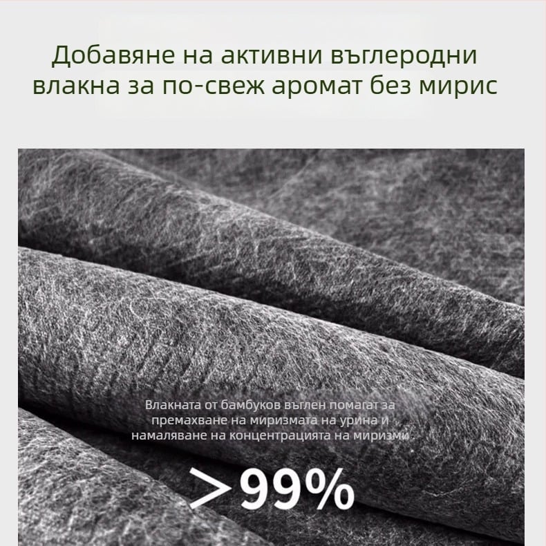 Πάνα ούρων κατοικίδιων με άνθρακα μπαμπού, μίας χρήσης, εξουδετερώνει οσμές, υψηλή απορροφητικότητα, για σκύλους και γάτες