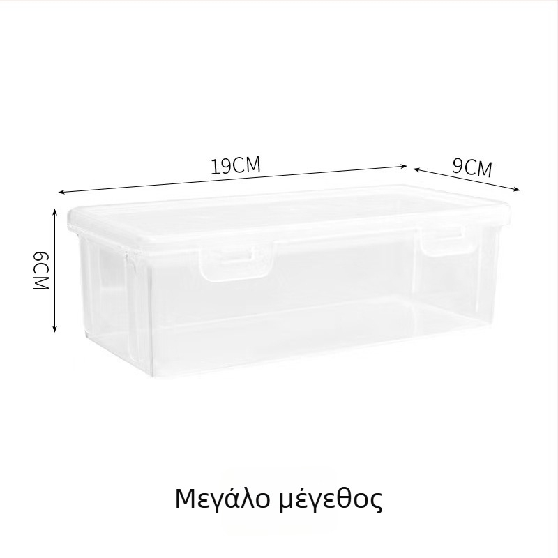 Διαφανής θήκη μολυβιών μεγάλης χωρητικότητας και οργανωτής μαρκαδόρων