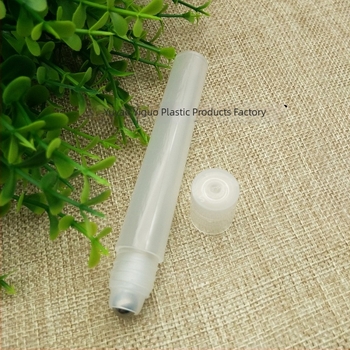 10 ml διαφανές γυάλινο μπουκαλάκι με ρολό για καλλυντικά — ταξιδιωτικό μέγεθος για ορούς και αρώματα
