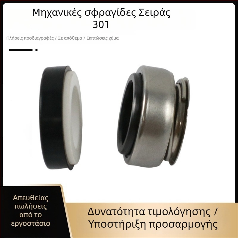 Μηχανικό στεγανοποιητικό για αντλία αυτοαναρρόφησης 301-12~55 κεραμικός γραφίτης
