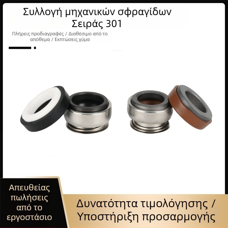 Μηχανικό στεγανοποιητικό για αντλία αυτοαναρρόφησης 301-12~55 κεραμικός γραφίτης
