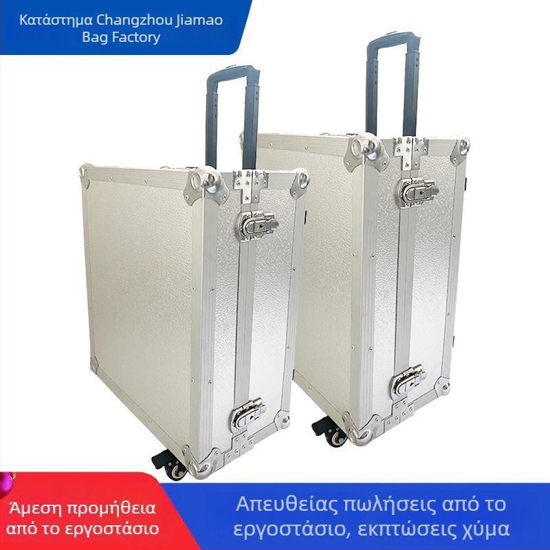 Εξατομικευμένη εργαλειοθήκη με τροχό από κράμα αλουμινίου, αδιάβροχη και ανθεκτική στους κραδασμούς, για φωτογραφικό εξοπλισμό