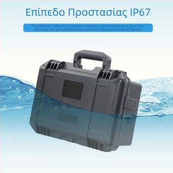 Προσαρμοσμένο φορητό πλαστικό κιβώτιο εργαλείων YF3321L, αντιμυκητιακή σφράγιση, σφραγισμένο, αδιάβροχο για φωτογραφικό εξοπλισμό και φακούς
