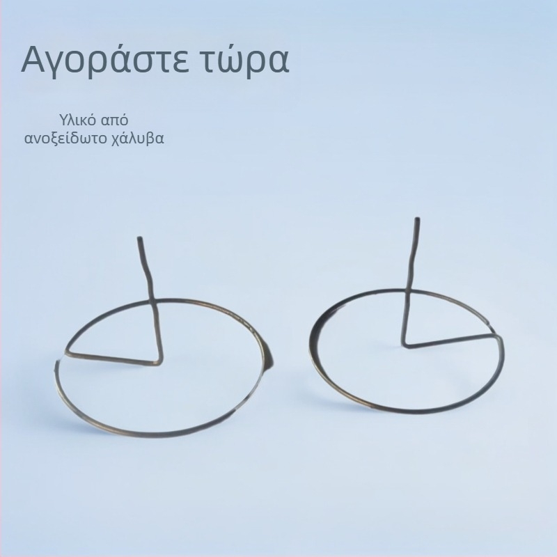 Κουτί μοξιβούστιον με ελατήριο στήριξης για γουά-σα και βελονισμό, ανοξείδωτος χάλυβας, καλώδιο χαλκού χρώματος