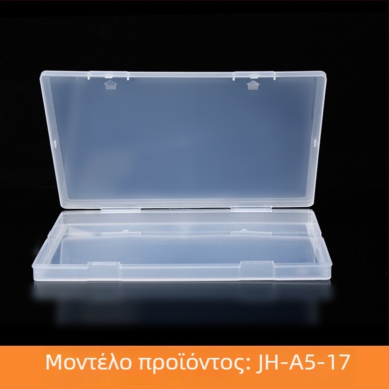 A5 πλαστικό κουτί συσκευασίας με αξεσουάρ, голяма επίπεδη θήκη, διαφανές PP