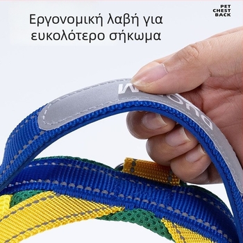 Ζώνη-υποβάρδιση με σέλα για σκύλους μικρού και μεσαίου μεγέθους — θωρακική και ράχη ζώνη με λουρί (Σίμπα Ινου, Γαλλικό Μπουλντόγκ, Κόργκι)