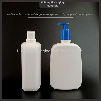 Phaeton καλλυντικά συσκευασία: μπουκάλι 500 ml με διπλό διανομέα πιεζόμενου τύπου για λοσιόν, αφρόλουτρο και σαμπουάν