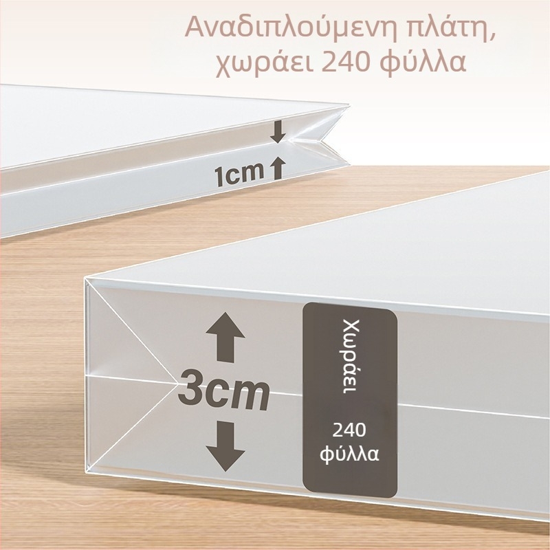 Αλβουμ αποθήκευσης σχεδίων 8K σε A4, φορητό πορτφόλιο για καλλιτέχνες, παχύτερο, μπορεί να χωρέσει έως 300 φύλλα, 16K άλμπουμ σχεδίων
