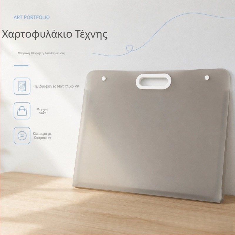 Αλβουμ αποθήκευσης σχεδίων 8K σε A4, φορητό πορτφόλιο για καλλιτέχνες, παχύτερο, μπορεί να χωρέσει έως 300 φύλλα, 16K άλμπουμ σχεδίων