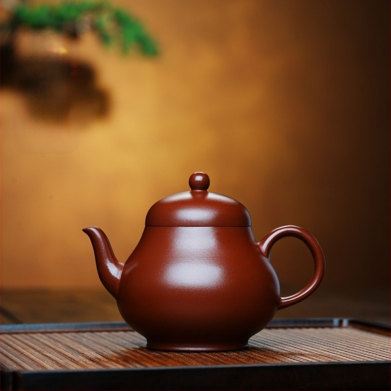 Xuntao Τσαγιέρα από Purple Sand Yixing Gongfu, χειροποιητη επιφάνεια ζωγραφισμένη, premium κεραμικό, μοντέρνο μινιμαλιστικό στυλ