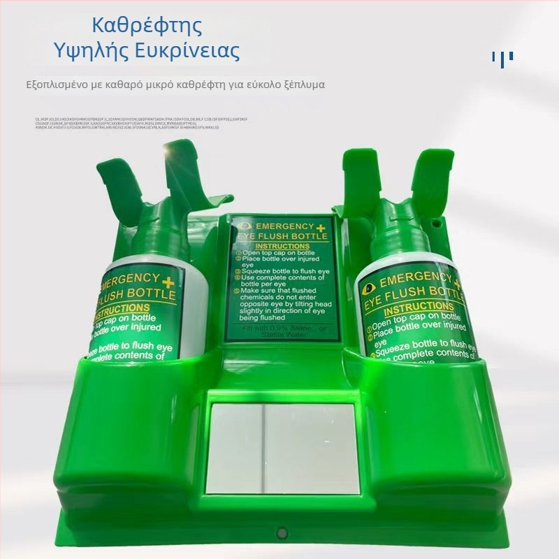6670 Φορητό επίτοιχο πλυντήριο οφθαλμών, 500 ml, για εργαστήρια