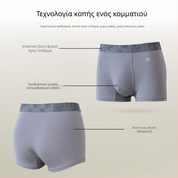 Ανδρικά μποξέρ Lyocell, υψηλής ποιότητας, αναπνεύσιμα, ελαφρύ καλοκαιρινό μοντέλο, μεγάλο μέγεθος