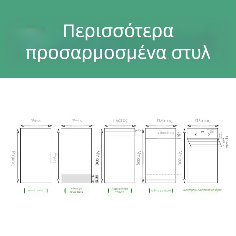32×46 cm ＋ 4 cm OPP διαφανής αυτοκόλλητη σακούλα για ρούχα και οικιακά υφάσματα, παχύτερη σακούλα προστασίας από σκόνη