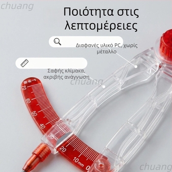 Σετ μη μεταλλικός διαβήτης με ευανάγνωστη κλίμακα για μαθητές και εξετάσεις, περιλαμβάνει μολύβι 2B για ακριβείς μετρήσεις