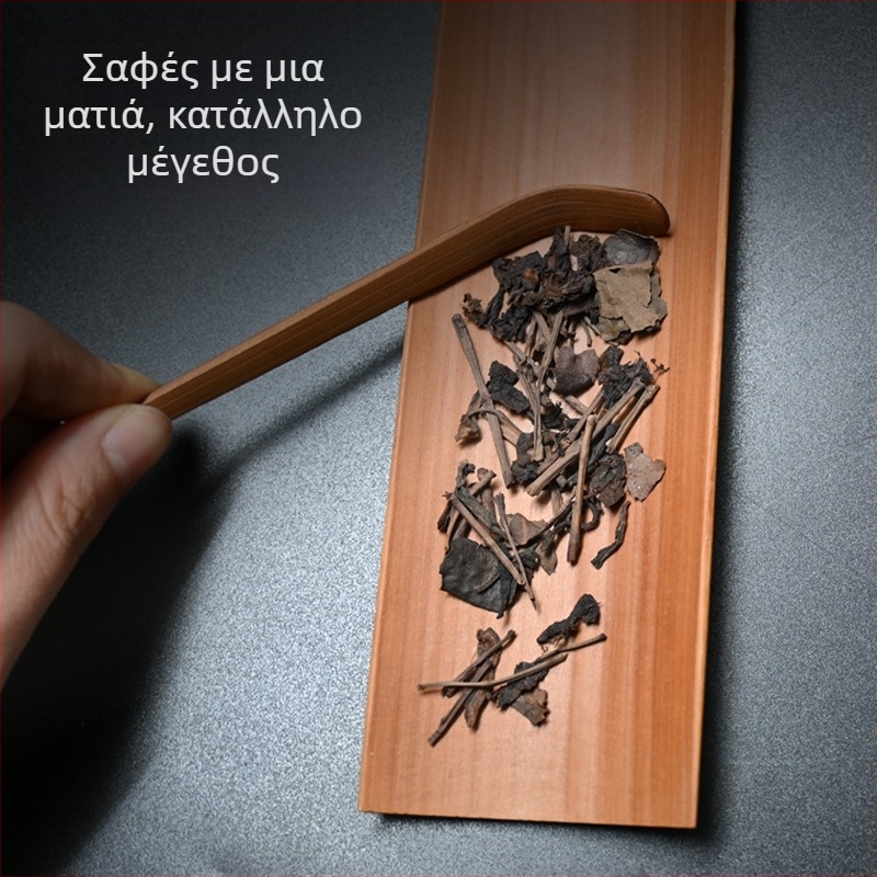 Μπαμπού σετ τσαγιού Kung Fu με αξεσουάρ – κλιπ τσαγιού, βελόνα, κουτάλι, βάση τσαγιού και κιτ έξι εργαλείων τελετής