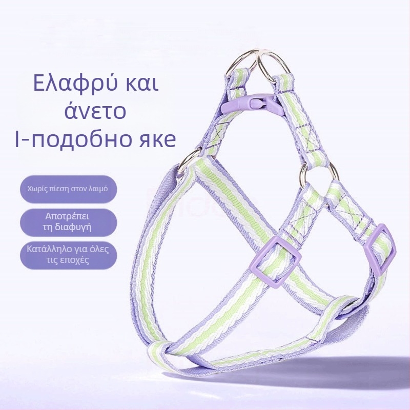 Λουρί για μικρά σκυλιά με θήκη σε σχήμα Η, εξωτερικές βόλτες