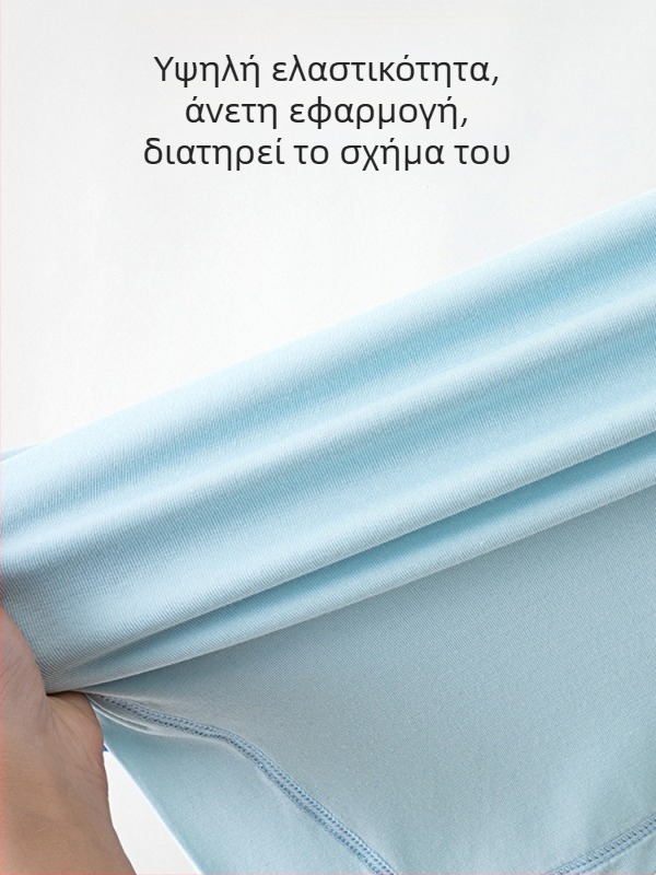 Σετ παιδικών πιτζάμες από Modal με ice-silk για καλοκαίρι, κοντομανικο, unisex