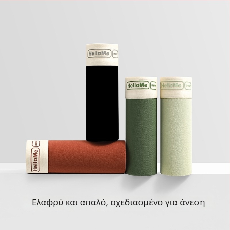 Ανδρικά βαμβακερά εσώρουχα, αναπνεύσιμα, μεσαία μέση
