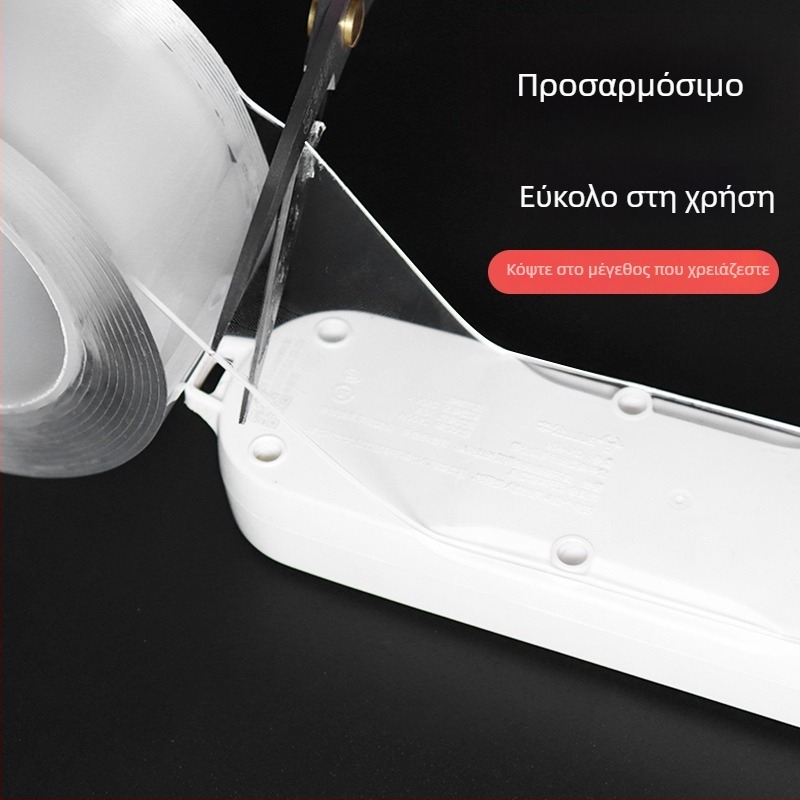 Διαφανής διπλής όψεως κόλλα αυτοκινήτου με νανο-ακρυλικό, ανθεκτική σε υψηλές θερμοκρασίες, αδιάβροχη, χωρίς υπολείμματα