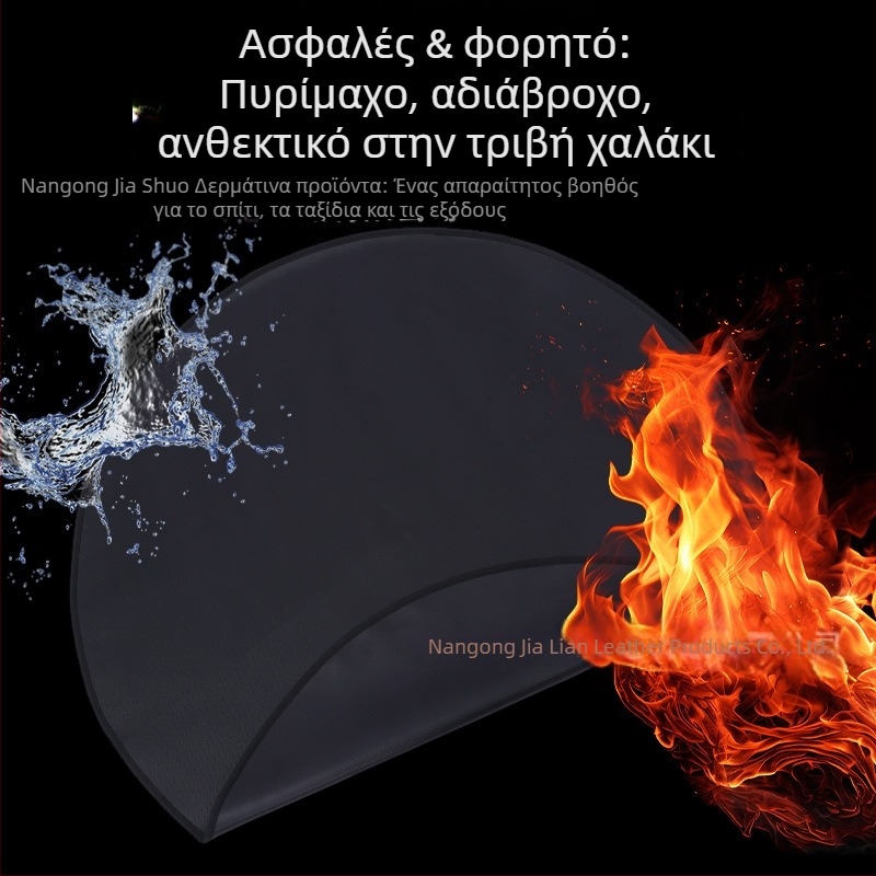 Τετράγωνη πυρίμαχη επιφάνεια για υπαίθριο πικνίκ και μπάρμπεκιου, αντοχή σε υψηλές θερμοκρασίες, θερμική μόνωση