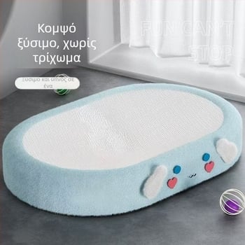 Πίνακας γρατσουνίσματος για γάτες από σίζαλ με ενσωματωμένο φωλιά-κρεβάτι, μεγάλο μέγεθος, ανθεκτικός στις γρατσουνιές, δεν αφήνει ίνες και δεν σκίζεται