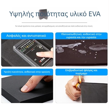 Πλάκα αφρού EVA με υψηλή πυκνότητα, αντιστατική ύλη EVA, προσαρμοσμένη για απορρόφηση κραδασμών και προστασία από σύγκρουση, εσωτερική στήριξη EVA από αφρό