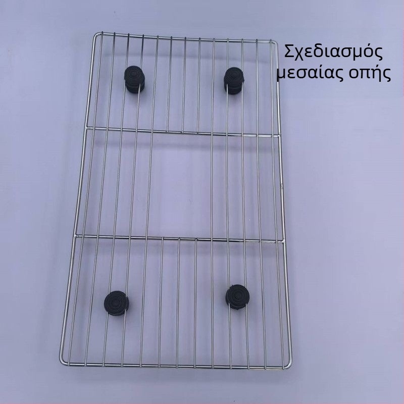Κυνοτουαλέτα από ανοξείδωτο ατσάλι με πλέγμα, σε μεγάλες, μεσαίες και μικρές διαστάσεις, σχεδιασμένη για καθορισμένη αφόδευση