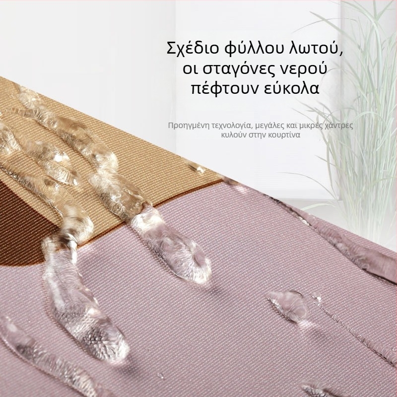 Κουρτίνα ντους με μοτίβο σκυλο-οικογένειας, παχύτερη πολυεστερική, αδιάβροχη και ανθεκτική στη μούχλα, διαφανής, μοντέρνο μινιμαλιστικό στυλ
