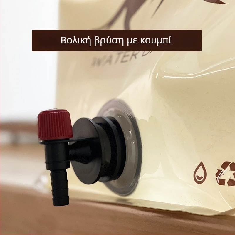 Υπαίθρια 8 L φορητή διπλωτή φιάλη νερού για κάμπινγκ και αυτοκίνητο, ποιότητα τροφίμων