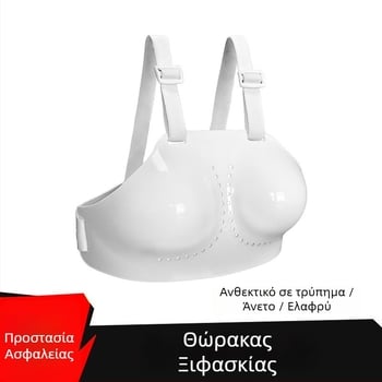 Γυναικείο θωρακικό προστατευτικό για φέντινγκ, προστασία από κτυπήματα για αγώνες και προπονήσεις