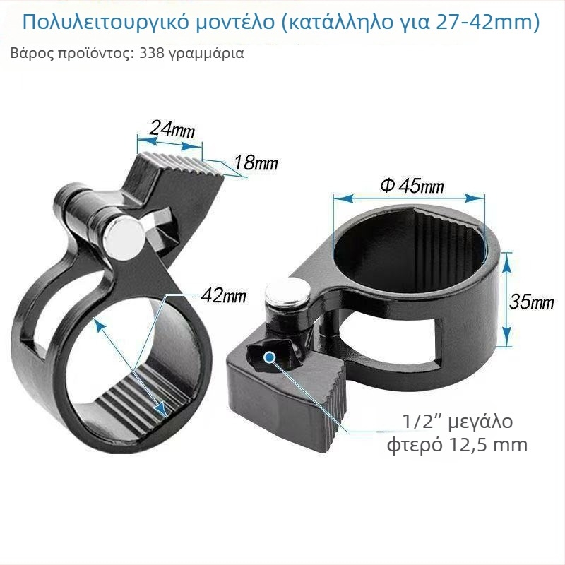 Πολυλειτουργικό εργαλείο επισκευής αυτοκινήτου: κλειδί για το σύστημα διεύθυνσης και εργαλείο αφαίρεσης του εσωτερικού σφαιρικού άρθρωματος