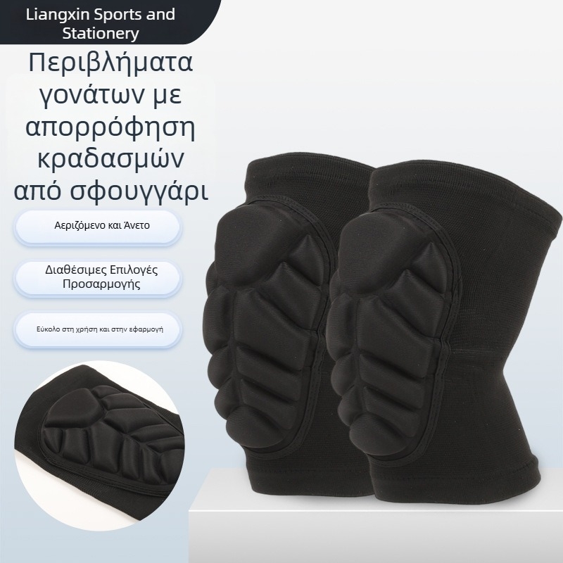 Ενισχυμένα επιγονατιδικά μαξιλάρια από σπόγγο με σχέδιο χελώνας για ποδηλασία, χορό και πατινάζ, διαπνοή για το καλοκαίρι