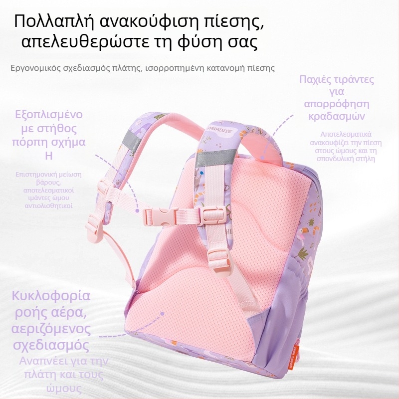 Μικρή σχολική τσάντα νηπιαγωγείου, unisex, αντι-χάσιμο, 1-3 ετών, ελαφρύ πολυεστέρας, χονδρική