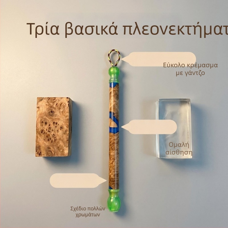 Αξεσουάρ λαβής από ρητίνη για στυλό-βούρτσα, για φοντεν πέινς, καλλιγραφία και ζωγραφική, εξατομικευμένες παραγγελίες
