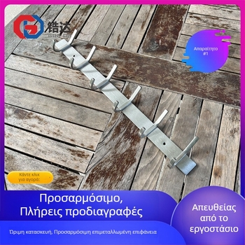 Άγκιστρα ρούχων από ανοξείδωτο χάλυβα 304, ενισχυμένα, για κουζίνα και μπάνιο