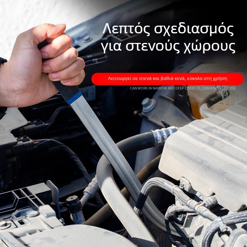 Σετ εργαλείων 15 τεμαχίων για ιμάντα κινητήρα αυτοκινήτου: ρυθμιζόμενο κλειδί, τροχαλία ιμάντα και τροχαλία οδηγού για αποσυναρμολόγηση και συναρμολόγηση
