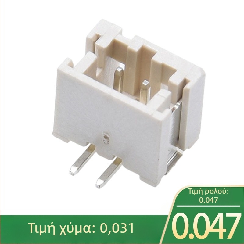 1,25 mm οριζόντιος SMT ακροδέκτης PIN και συνδετήρας καλωδίου προς πλακέτα