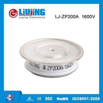 ZP200A1600V θύριστορας διόρθωσης, τύπος επίπεδης πλάκας, τύπος ημι-κυρτού, μετατροπέας μεγάλης ισχύος