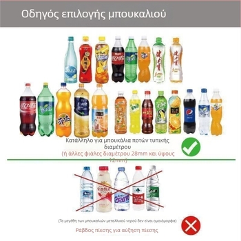 Χειροκίνητος ψεκαστήρας ώθησης-τράβημα για πότισμα φυτών με ράβδο ψεκασμού