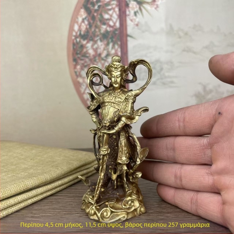 Άγαλμα ορειχάλκινου Wei Tuo Bodhisattva, φύλακας Bodhisattva, διακοσμητικό για το σπίτι
