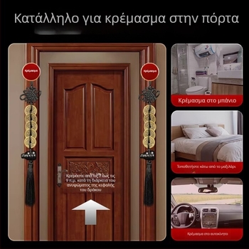Φυσικός οψιδιανός σε μορφή κολοκύθας με χαλκού νομίσματα των Πέντε Αυτοκρατόρων — φυλαχτό για την είσοδο, διακοσμητικό αυτοκινήτου, πλεκτός κινεζικός κόμβος