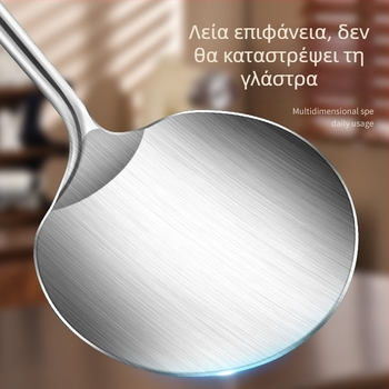 Σπατουλάκι από ανοξείδωτο χάλυβα 316, με σχήμα μανιταριού, παχύτερο, για οικιακή μαγειρική, στρογγυλή σπάτουλα, σετ μαγειρικών εργαλείων