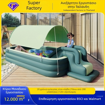 Φουσκωτή πισίνα PVC για παιδιά και μωρά, εξωτερική χρήση