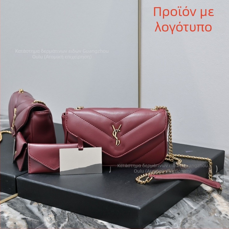Yangshulin τσάντα ώμου από δέρμα προβάτου, μικρή, κλασική και ευέλικτη για γυναίκες