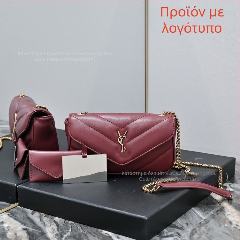 Yangshulin τσάντα ώμου από δέρμα προβάτου, μικρή, κλασική και ευέλικτη για γυναίκες