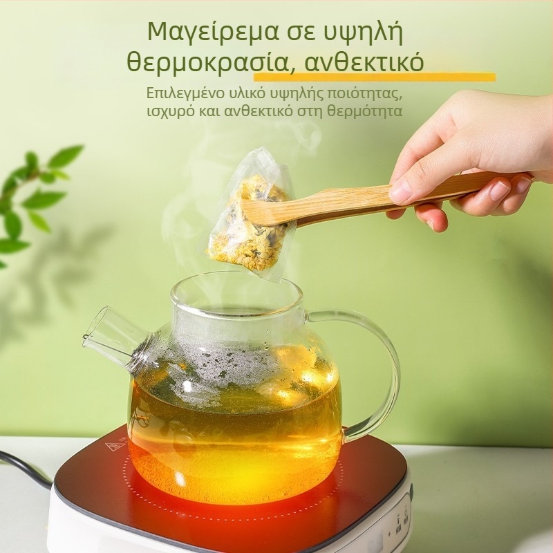 Άδειες σακούλες τσαγιού από ίνες καλαμποκιού, μιας χρήσης, κατάλληλες για έγχυση τσαγιού, μικρές σακούλες τσαγιού