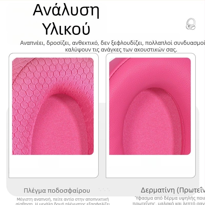 Κάλυμμα δερμάτινων ακουστικών IKF V11Pro με αφρώδη μαξιλαράκια – ανταλλακτικά για τα μαξιλαράκια αυτιών